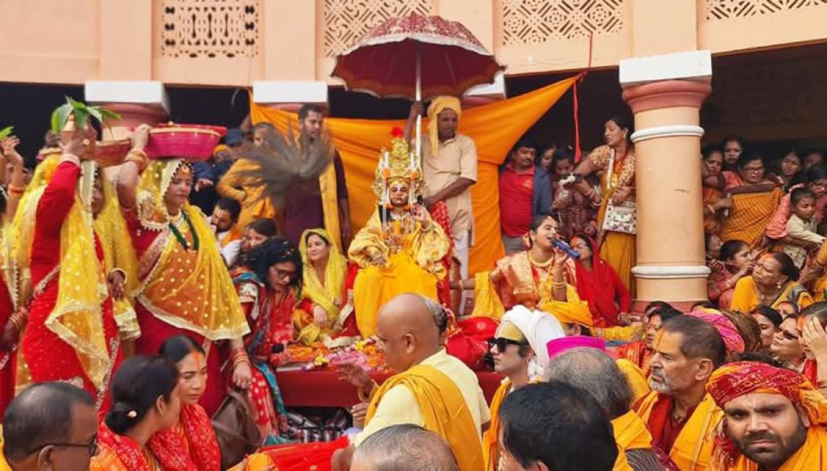 विवाहपञ्चमी महोत्सव : आज जानकीको टकोर, भोलि विवाह