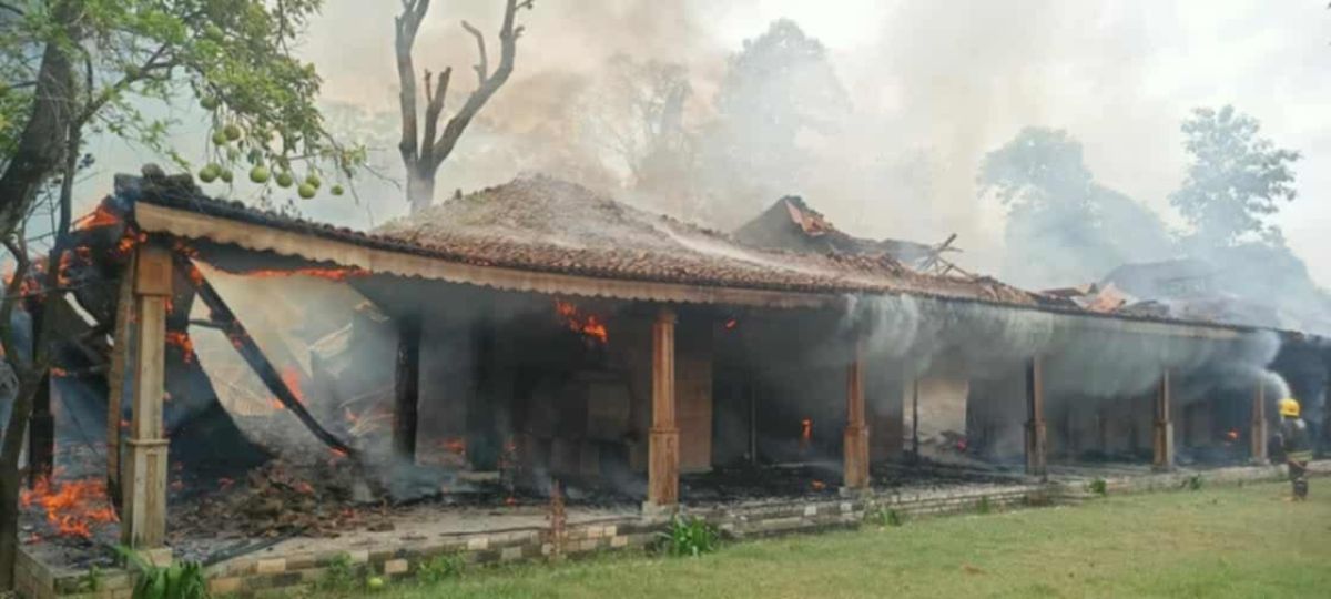 गैंडाकोटस्थित बगैंचा एडभेन्चर रिसोर्टमा भीषण आगलागी