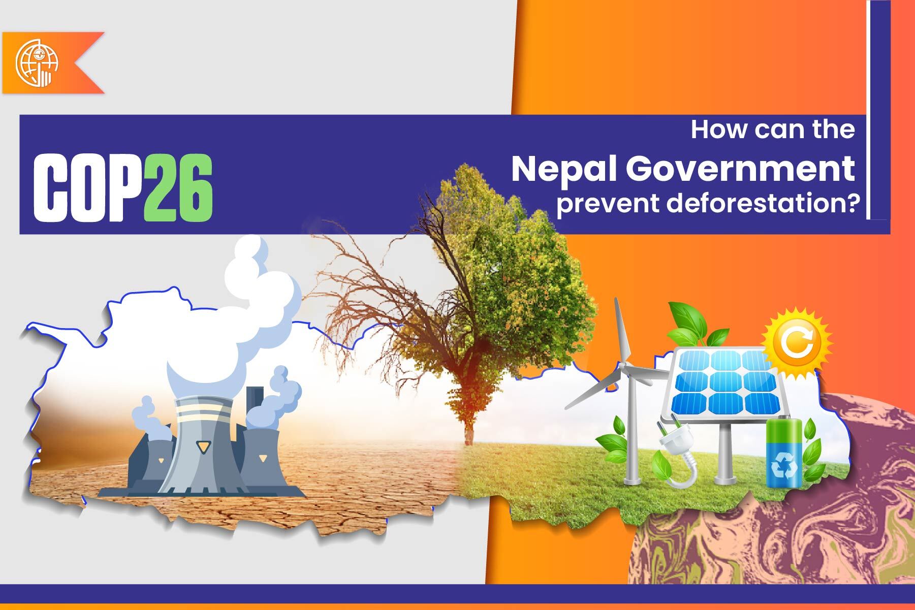 How can the Nepal Government live up to the ambitious goals committed during COP 26?