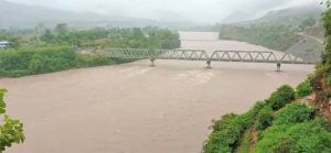 भेरी नदी खतरा सीमामा पुग्न नजिक, सावधानी अपनाउन आग्रह