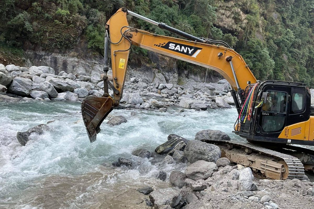 मेलम्चीको पानी काठमाडौँ पठाउन काम सुरु