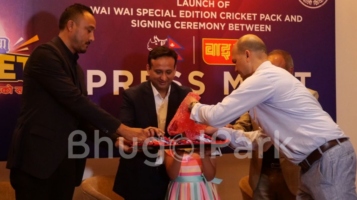 सीजी फुड्स लिमिटेडद्वारा नेपाल क्रिकेट संघ (क्यान)लाई रू ६० लाख सहयोगको घोषणा