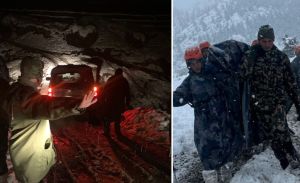 हिमपातमा फसेका १५०० जनाको सेनाले गर्‍यो उद्धार