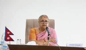 प्रधानमन्त्री कार्कीले कूटनीतिक निकाय र राजदूतसँग छलफल गर्दै